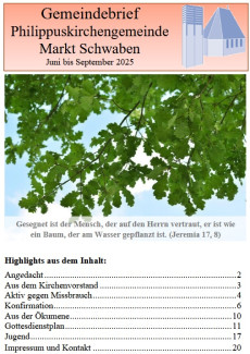 Gemeindebrief Juni-Sept 25